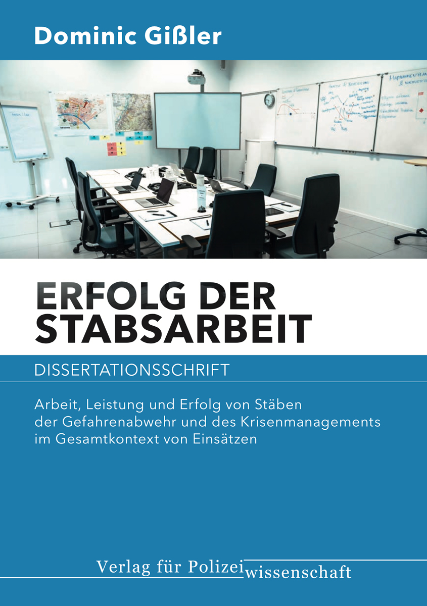 Buch: Dominik Gißler - Erfolg der Stabsarbeit